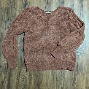 Chenille sweater